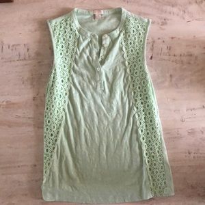 J. CREW FACTORY SLEEVELESS SHIRT